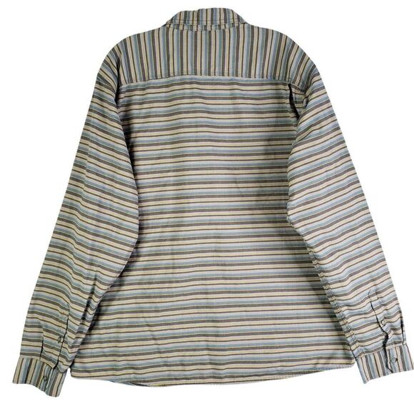 Mountain Hardware Shirt Mens Size XL Cotton Long Sleeve Button Up Hiking Plaid - Picture 3 of 12